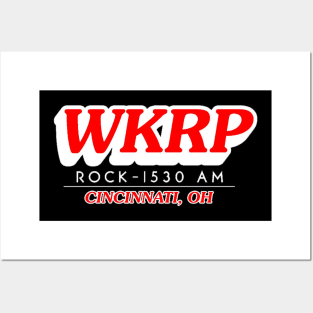 wkrp turkey drop radio Posters and Art